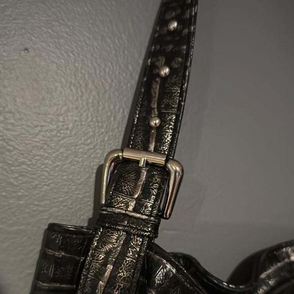 Randolph Duke Black‎ Shoulder Bag  Exotic 100% genuine Leather - Picture 5 of 9